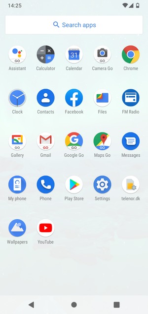 Select Settings
