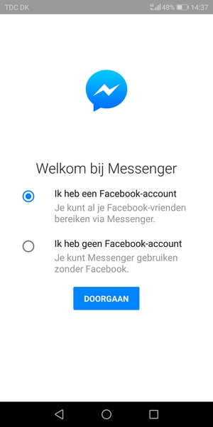 Uw app is klaar voor gebruik