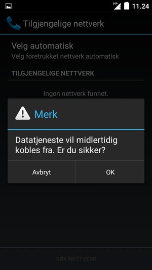 Velg OK