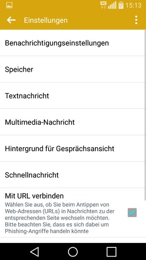 Wählen Sie Textnachricht