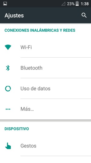 Seleccione Más...