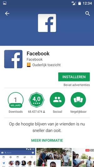 Selecteer INSTALLEREN