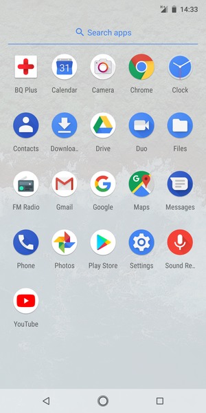 Select Settings