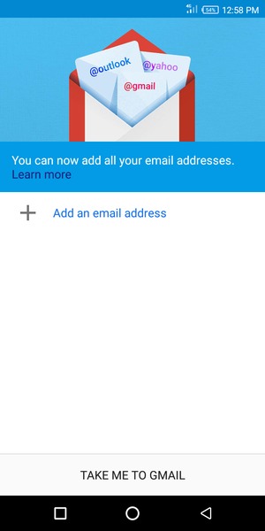 Select Add an email address