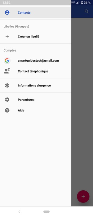 Sélectionnez Paramètres