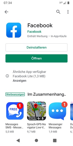 Wählen Sie Öffnen