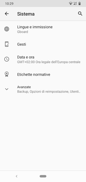 Seleziona Avanzate