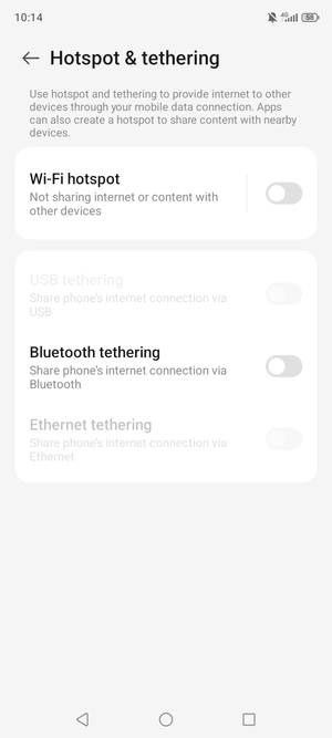 Select Wi-Fi hotspot