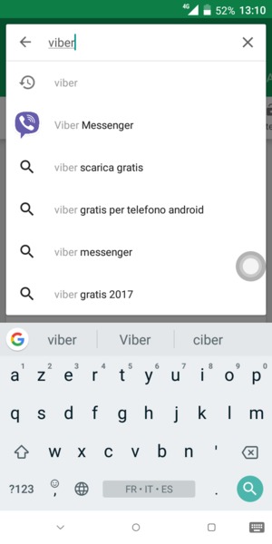 Inserisci il nome dell'app e seleziona Ricerca