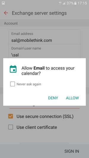 Select your preferred option
