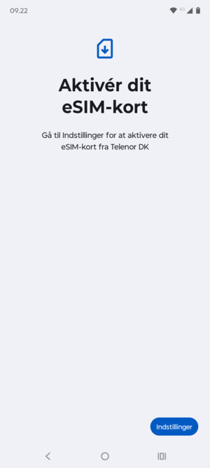 Vælg Indstillinger
