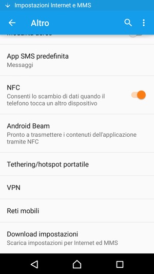 Attendi il completamento del download