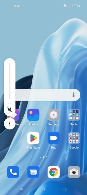 Select Mute to change to sound mode again