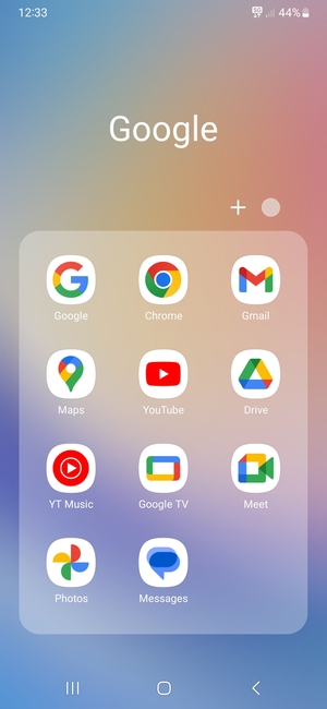 Sélectionnez Gmail