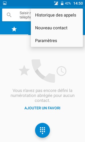 Sélectionnez Paramètres