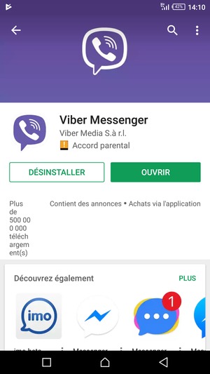Sélectionnez OUVRIR