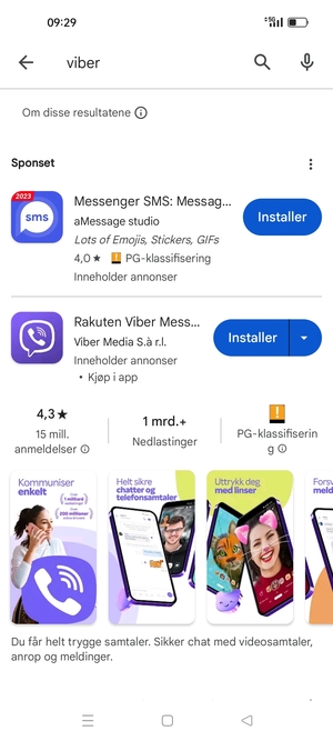 Velg app