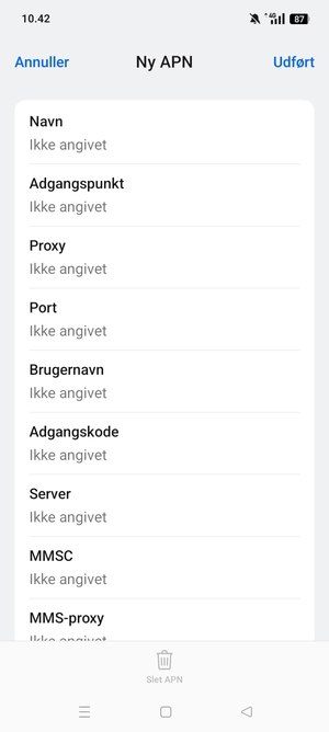 Indtast MMS-oplysninger