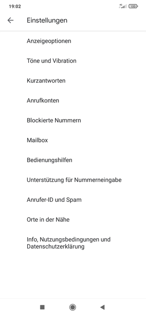 Wählen Sie Mailbox