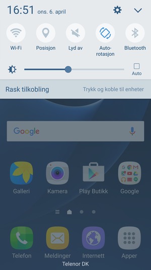 Kryss av i Auto avkrysningsboksen