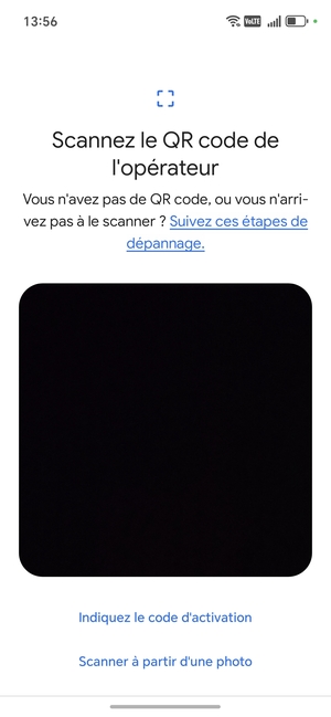 Scannez le code QR