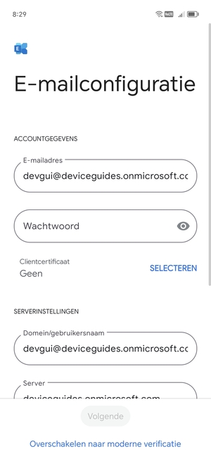 Voer uw wachtwoord in