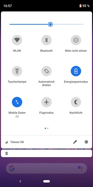 Wählen Sie die Einstellungen-Taste