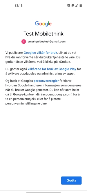 Velg Godta