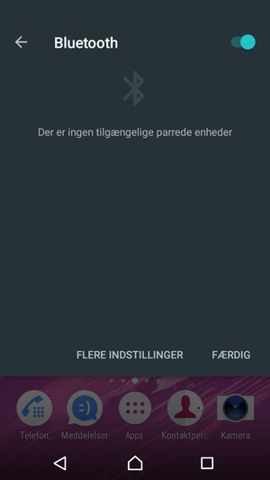 Slå Bluetooth fra