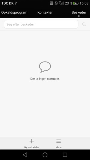 Vælg Menu