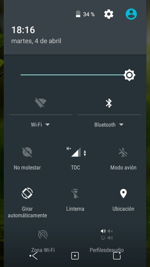 Desactive Bluetooth