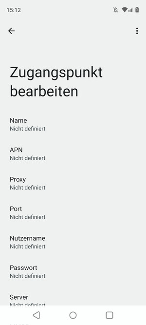 Geben Sie MMS-Informationen ein