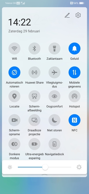 Selecteer de Instellingen knop
