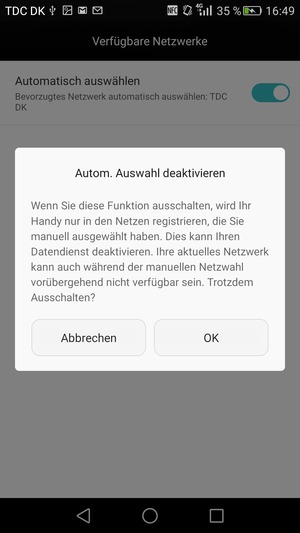 Wählen Sie OK