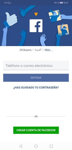 Su aplicación está lista para usar