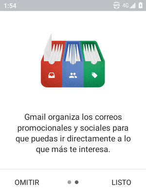 Seleccione LISTO