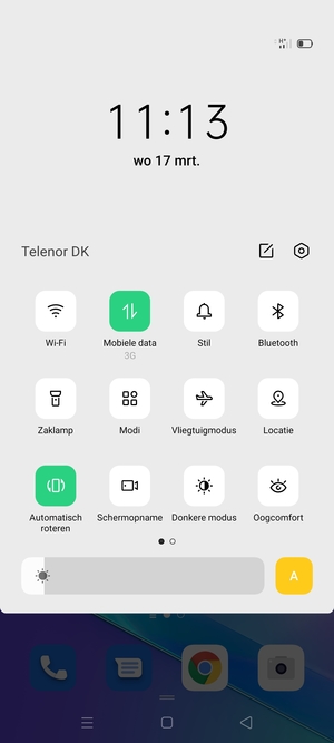 Veeg naar links