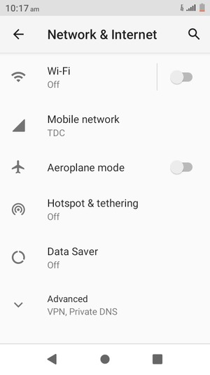 Select Mobile network