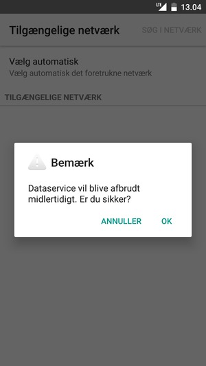 Vælg OK