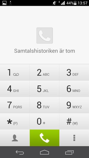 Tryck på Meny-knappen