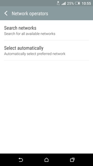 Select Search networks