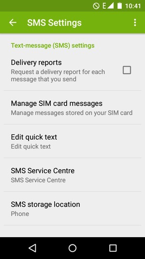 Select SMS Service Centre