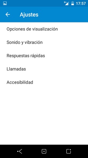 Seleccione Llamadas