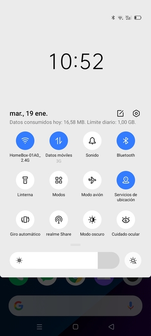 Desactive Wi-Fi y Bluetooth