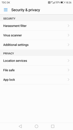 Select Additional settings