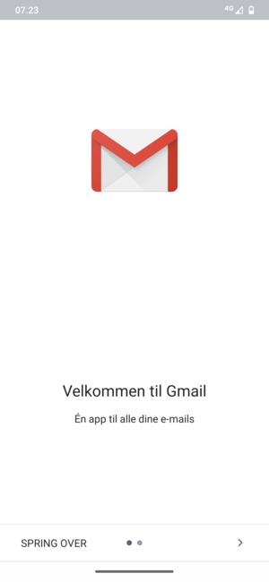 Vælg NÆSTE