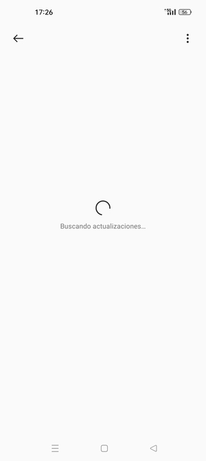 Espere a que la búsqueda termine