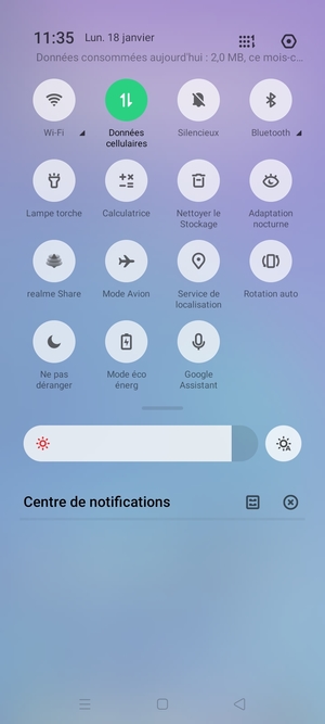 Sélectionnez Auto