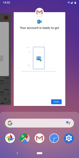 Swipe apps up to close them