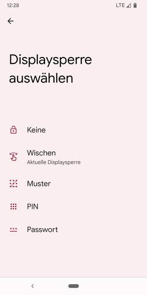 Wählen Sie Muster